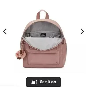 Kipling Matta Up Rosey Rose backpack Kipling Matta Up Backpack - Stylish Travel Bag Kosovo | Ubuy main image 3